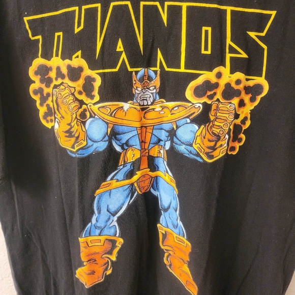 Thanos Marvel x We Love Fine 100% Cotton Shirt Mens sz XL - Picture 2 of 4